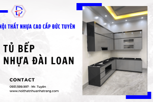 Thông tin bạn cần biết về tủ bếp làm từ tấm nhựa Đài Loan