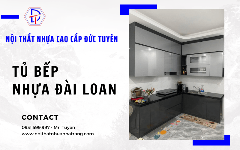Tủ bếp nhựa Đài Loan