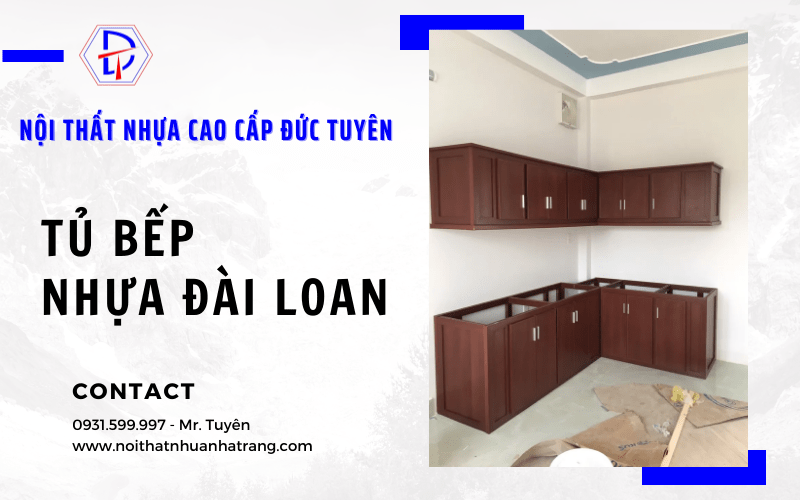 Tủ bếp nhựa Đài Loan